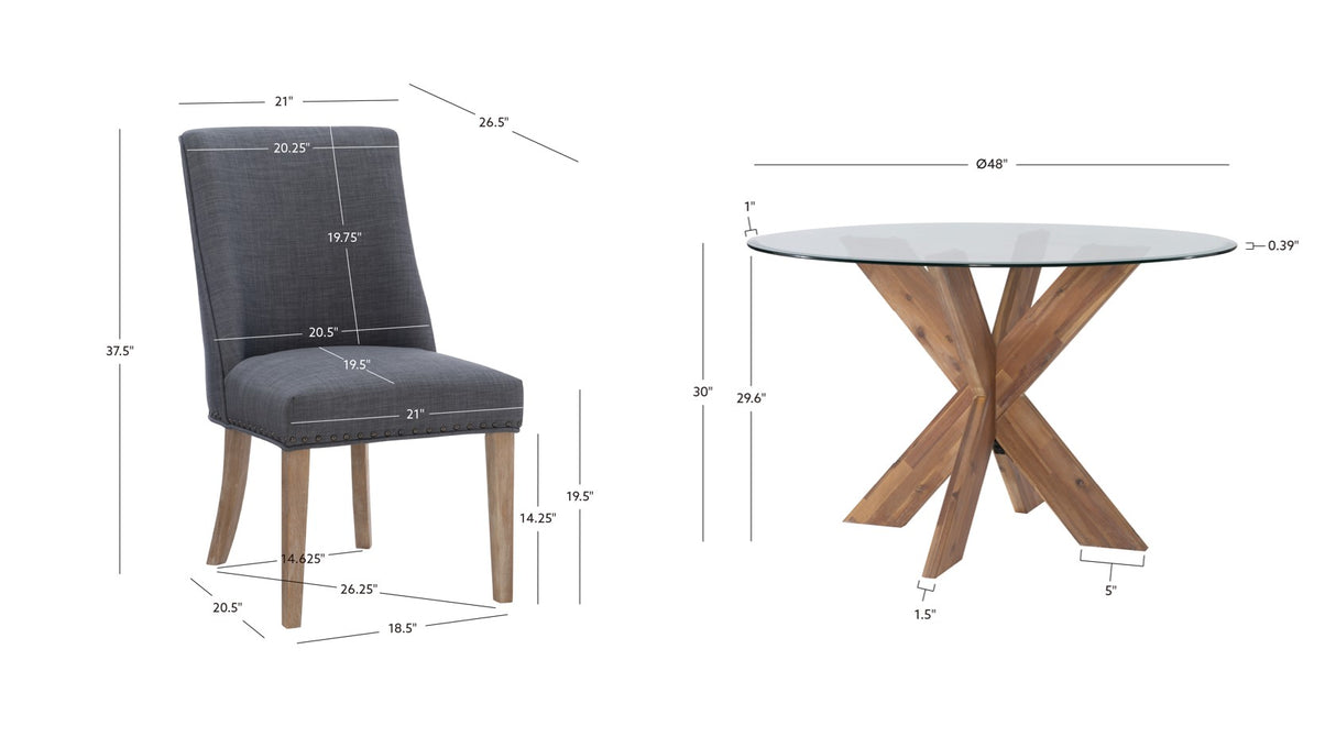 Auden 5 Piece Dining Set