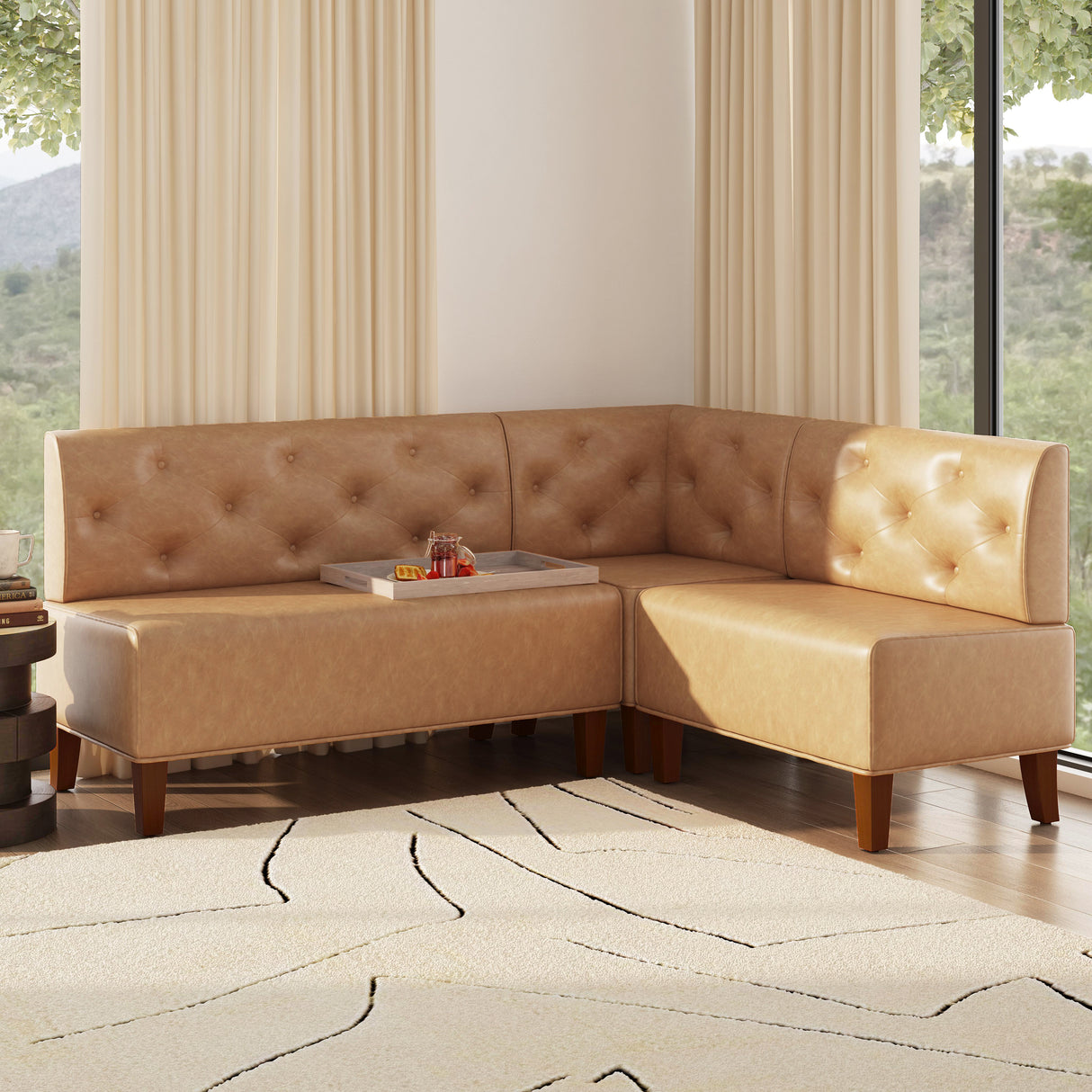 Auden Nook Corner Bench