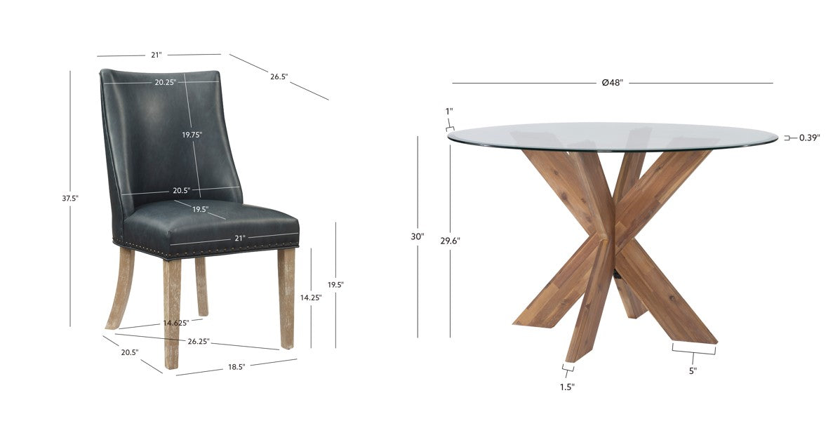 Auden 5 Piece Dining Set