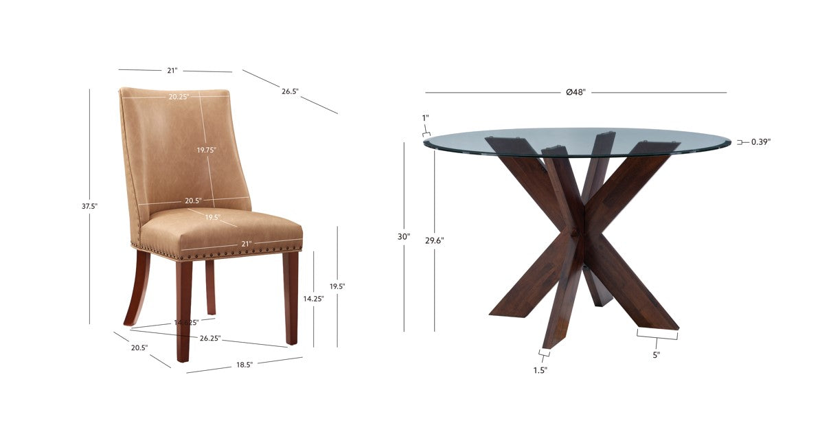 Auden 5 Piece Dining Set