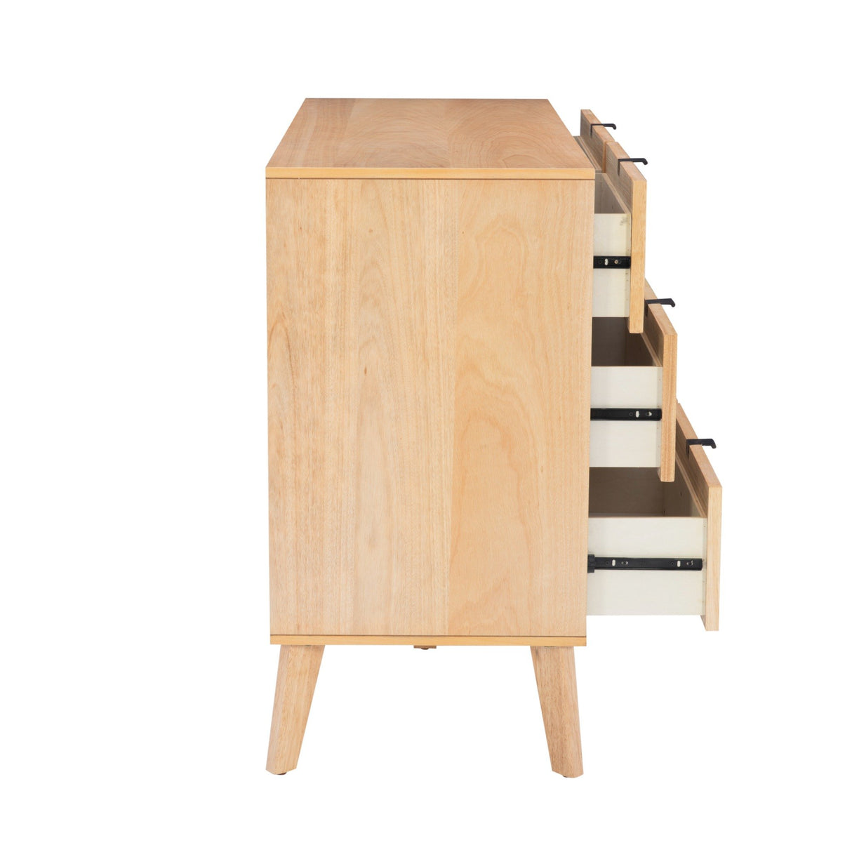 Claudette 6-Drawer Cane Dresser