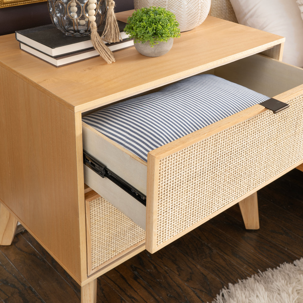 Claudette 2 Drawer Nightstand
