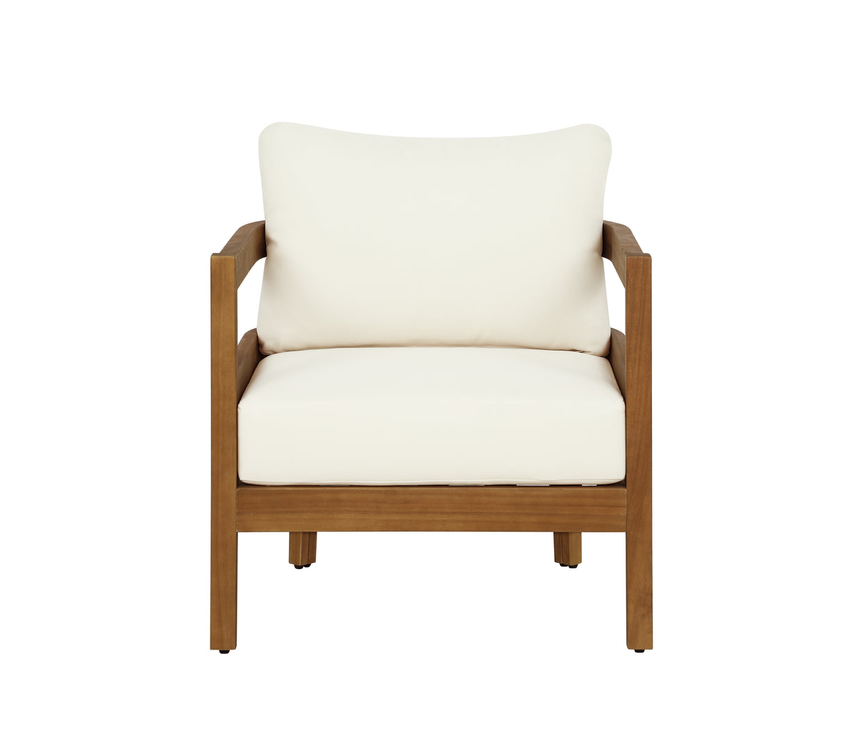 Surfside Brown Outdoor Club Chair