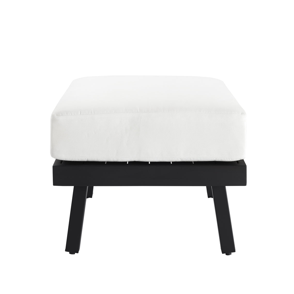 Alora Aluminum Ottoman
