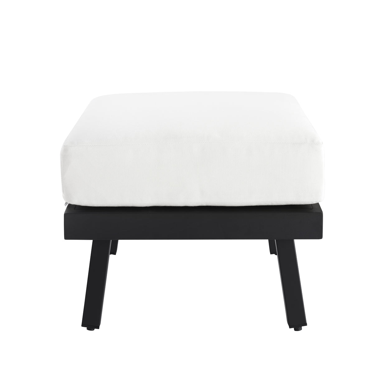 Alora Aluminum Ottoman