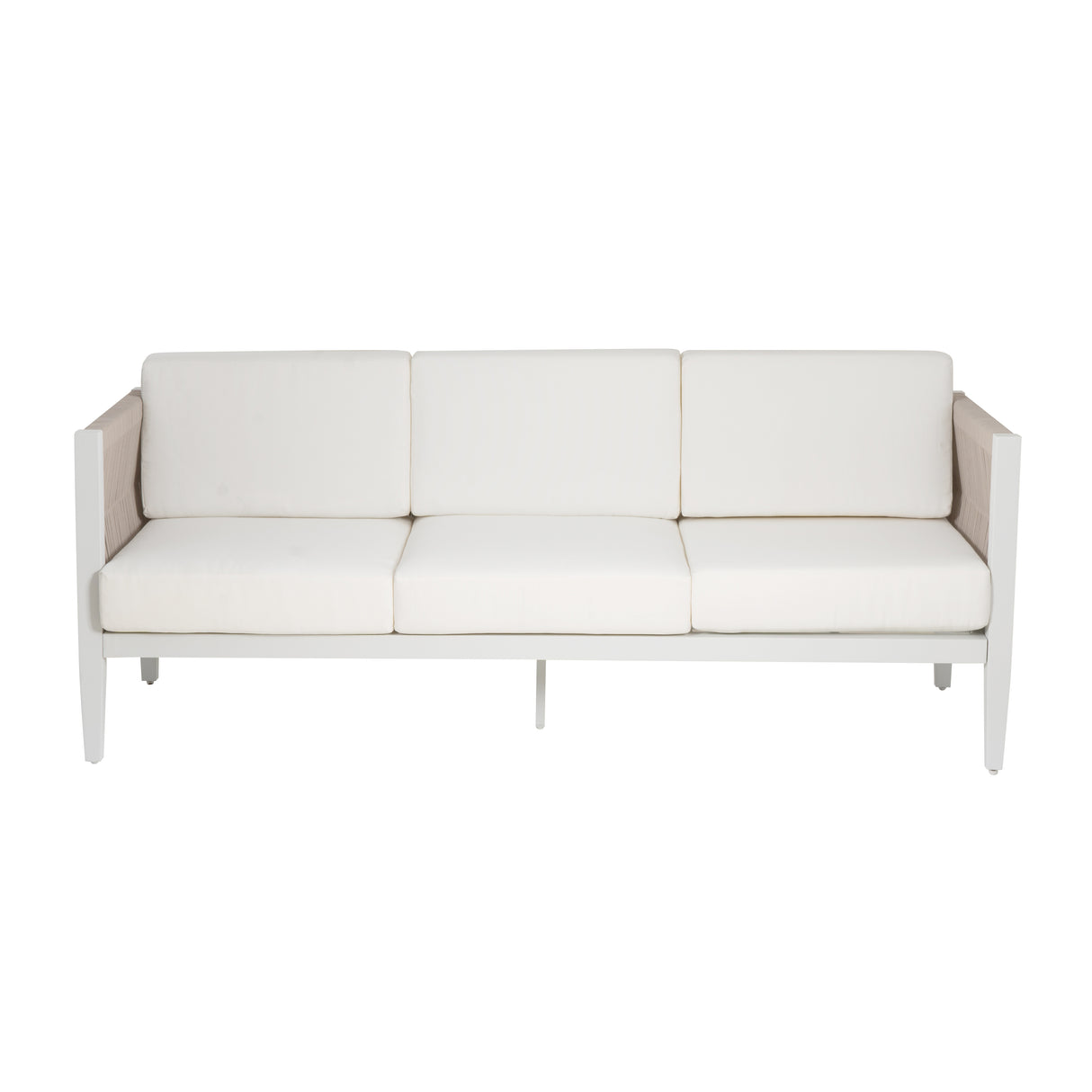 Calabash White 3 Seater Sofa