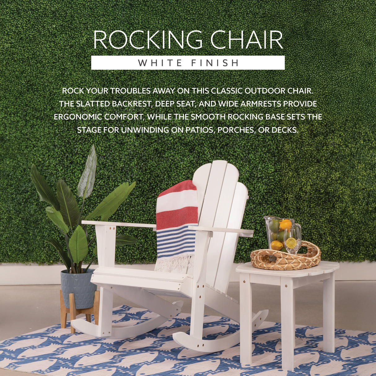 Adirondack Rocking Chair