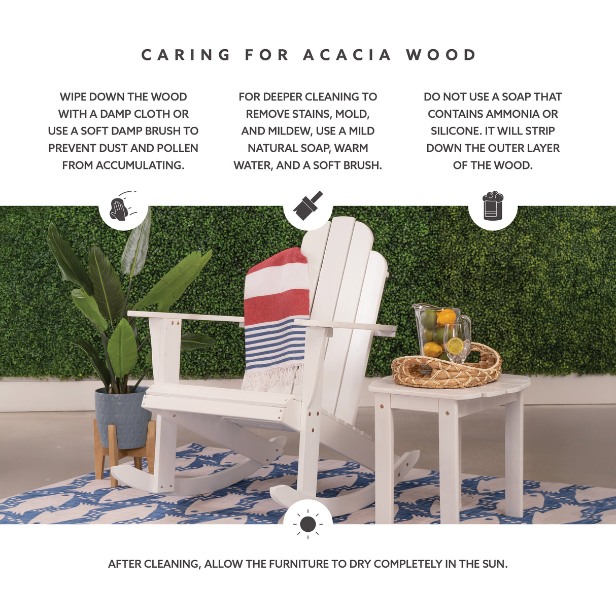 Adirondack Rocking Chair