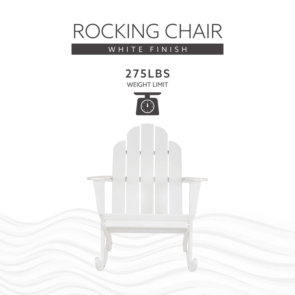 Adirondack Rocking Chair