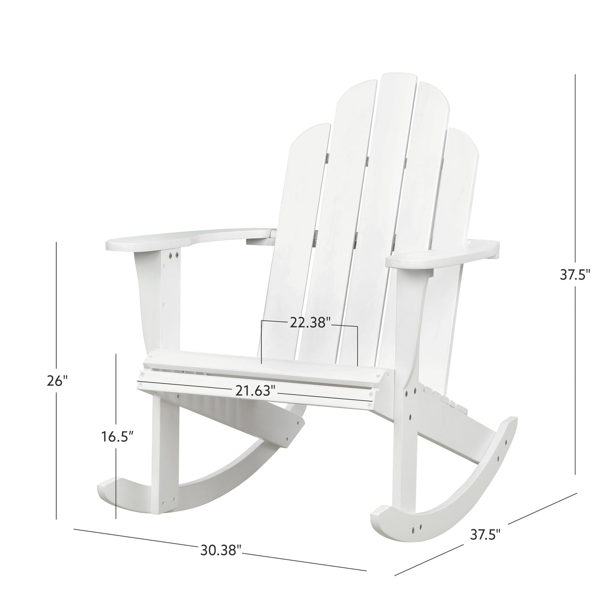 Adirondack Rocking Chair