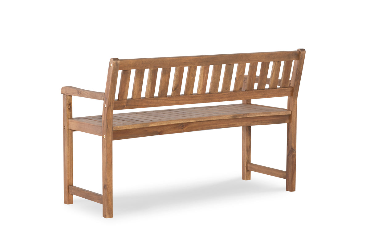 Catalan Bench Teak Finish