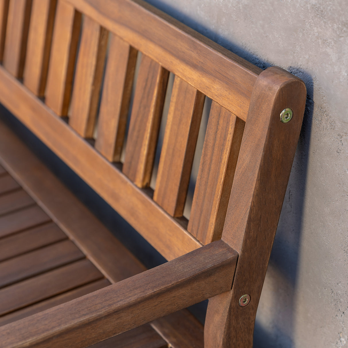 Catalan Bench Teak Finish