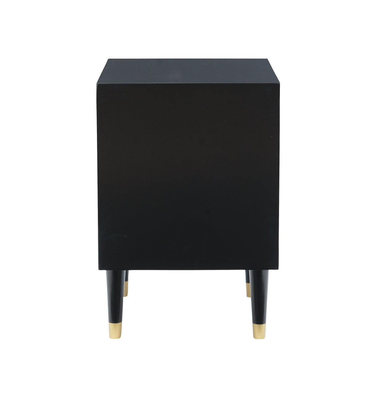 Geo 2-Drawer Texture Nightstand