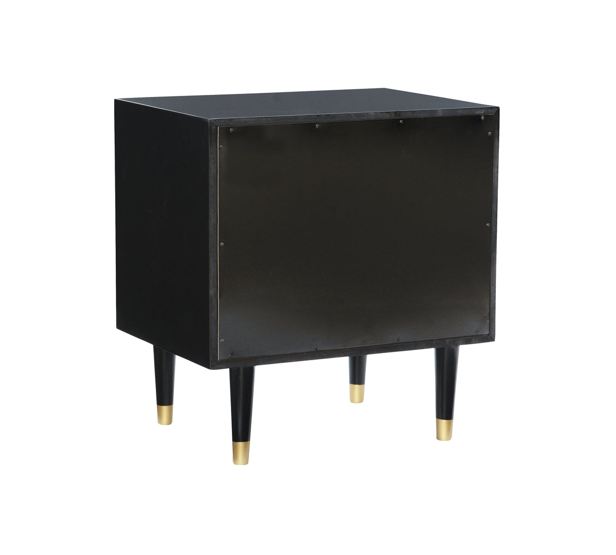 Geo 2-Drawer Texture Nightstand