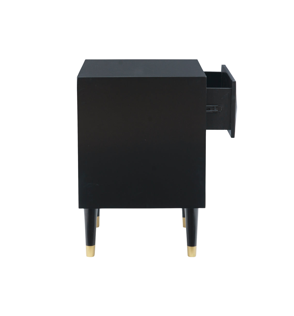 Geo 2-Drawer Texture Nightstand