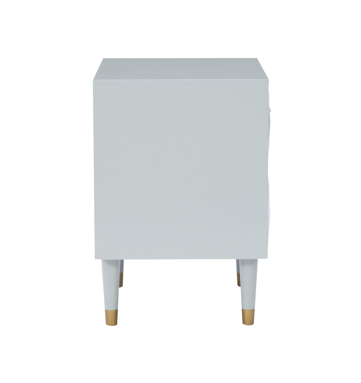 Geo 2-Drawer Texture Nightstand