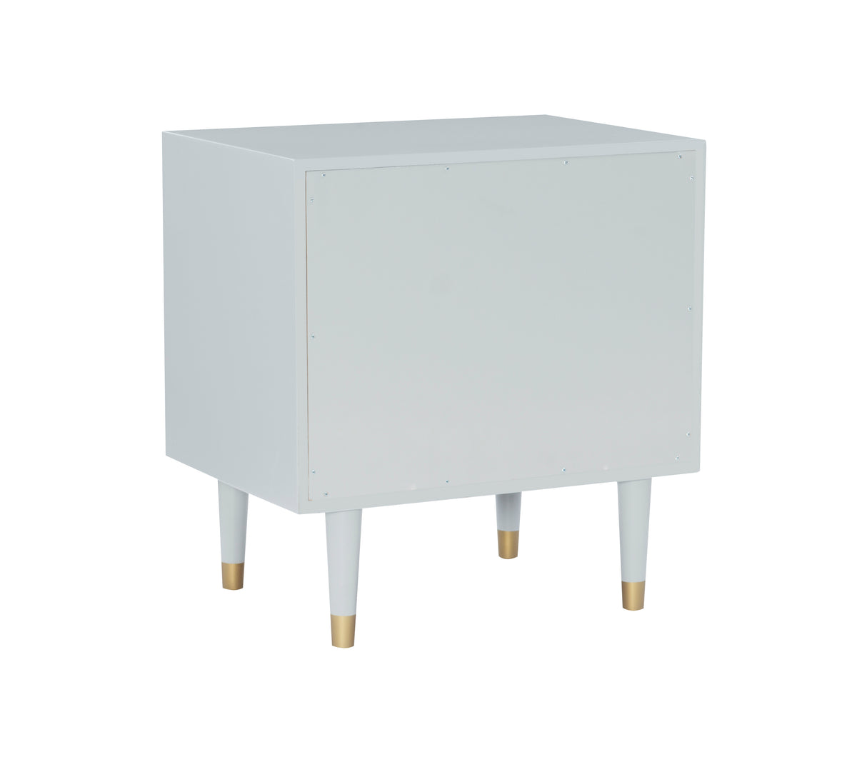 Geo 2-Drawer Texture Nightstand