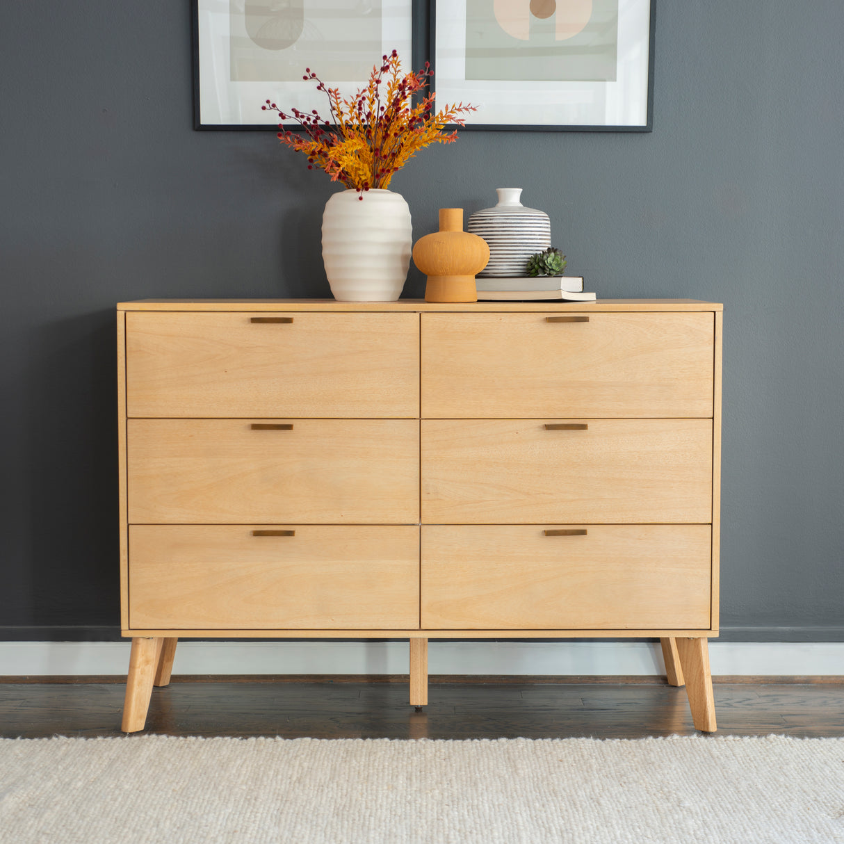 Hudson 6 Drawer Dresser