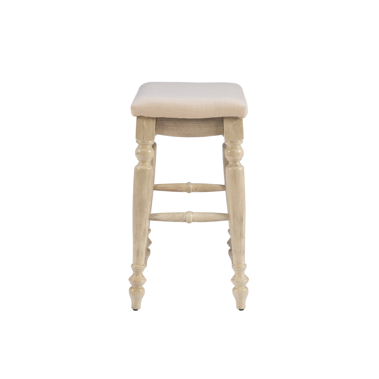 Marino Antique Backless Bar or Counter Stool