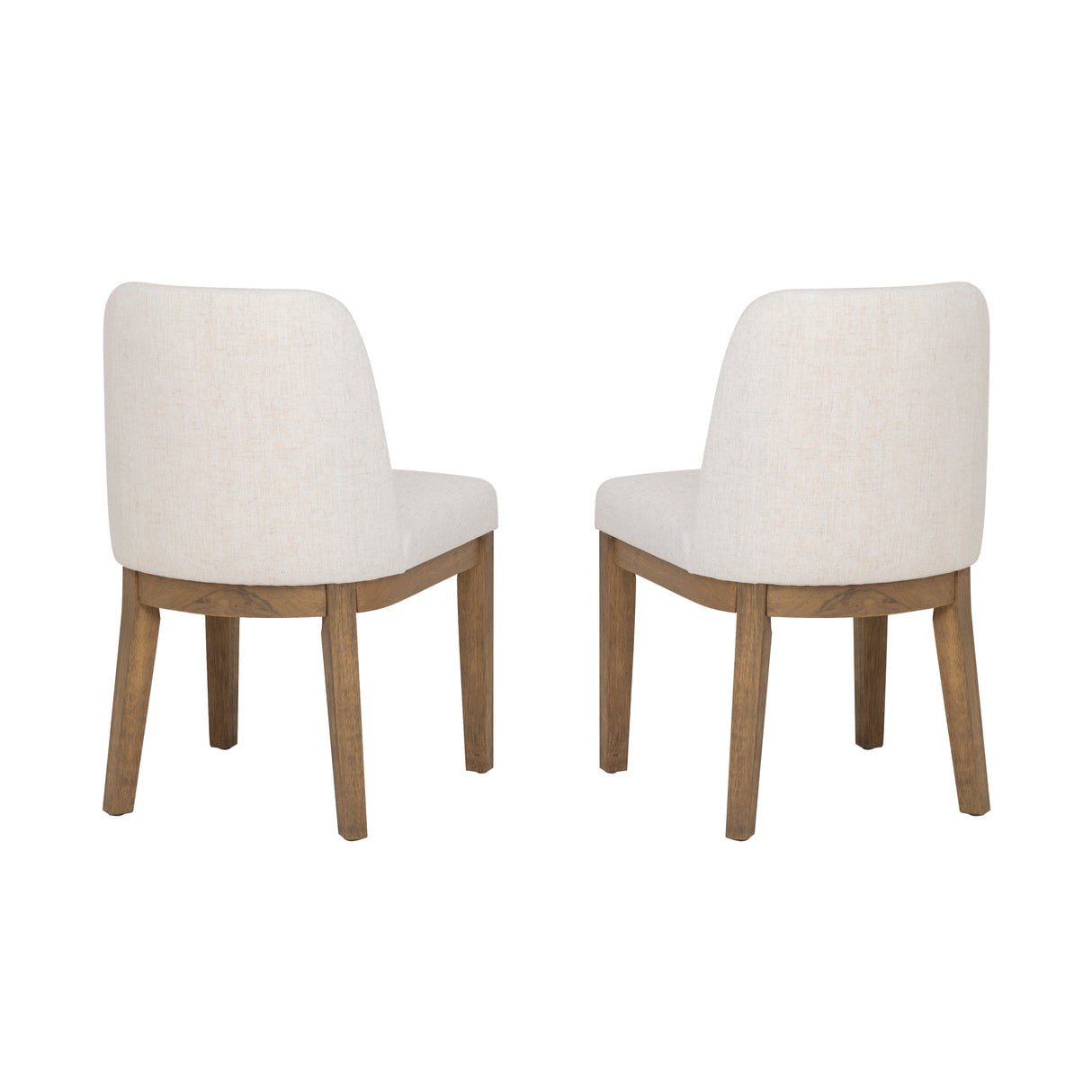 Torres Cream Upholstered Side Chairs