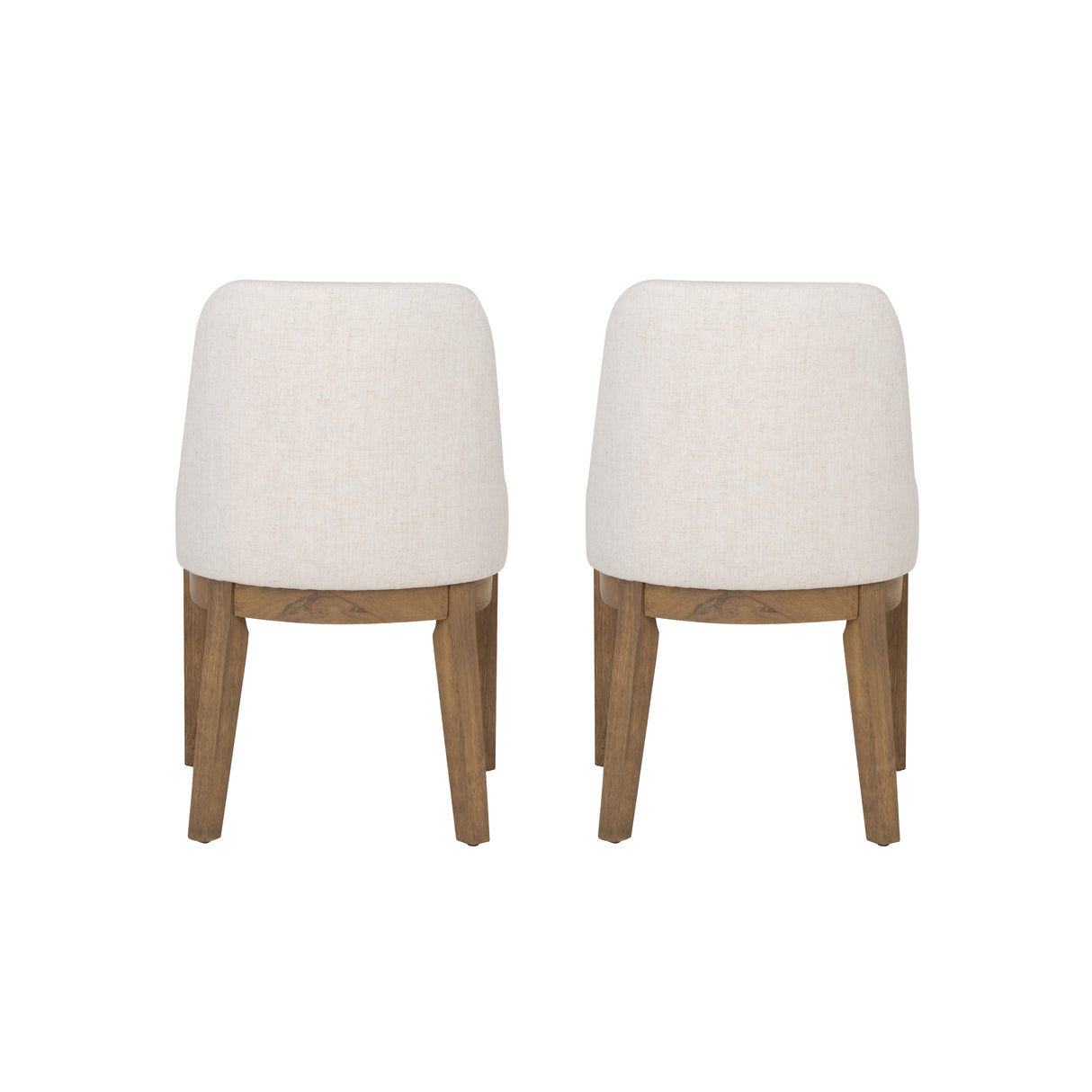 Torres Cream Upholstered Side Chairs