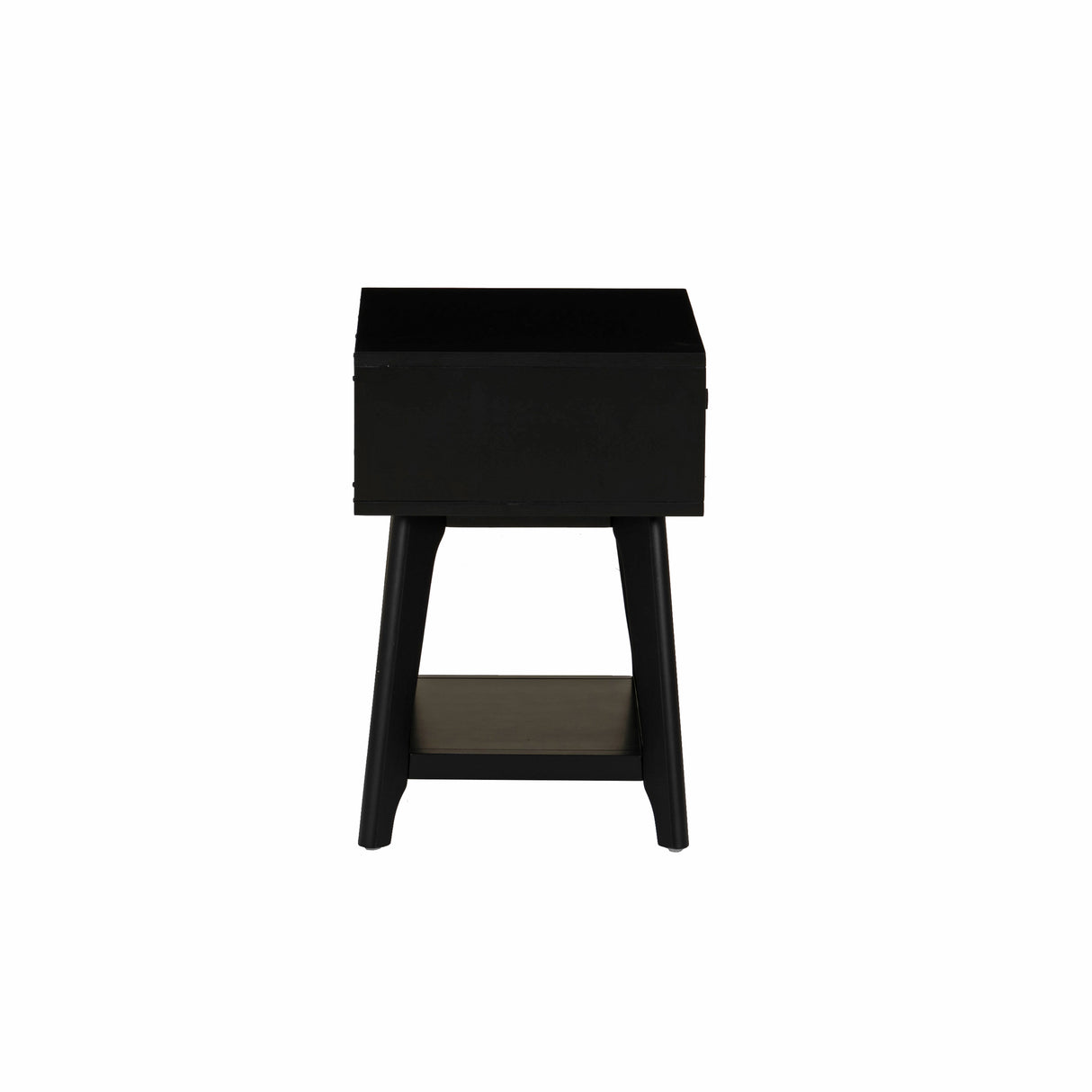 Cassie Cane Side Table Nightstand