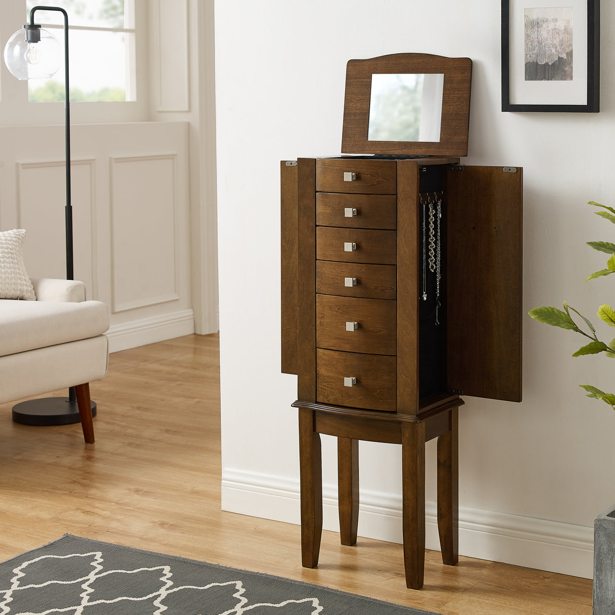 Meredith Brown Jewelry Armoire