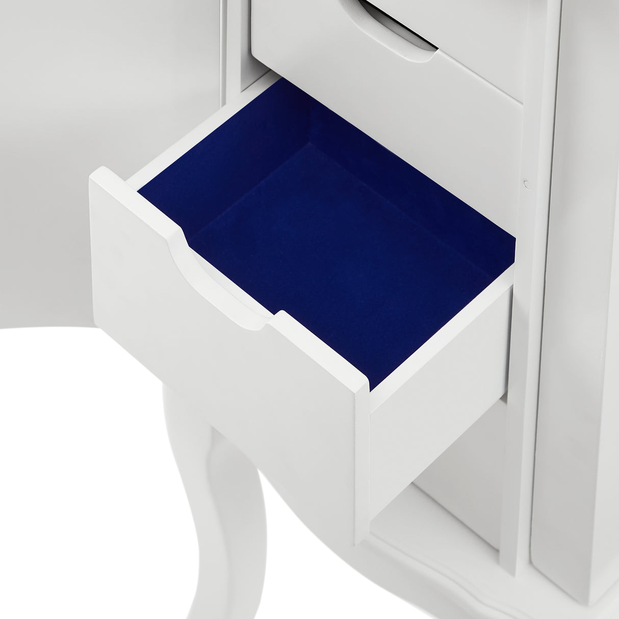 Whitney White Jewelry Armoire