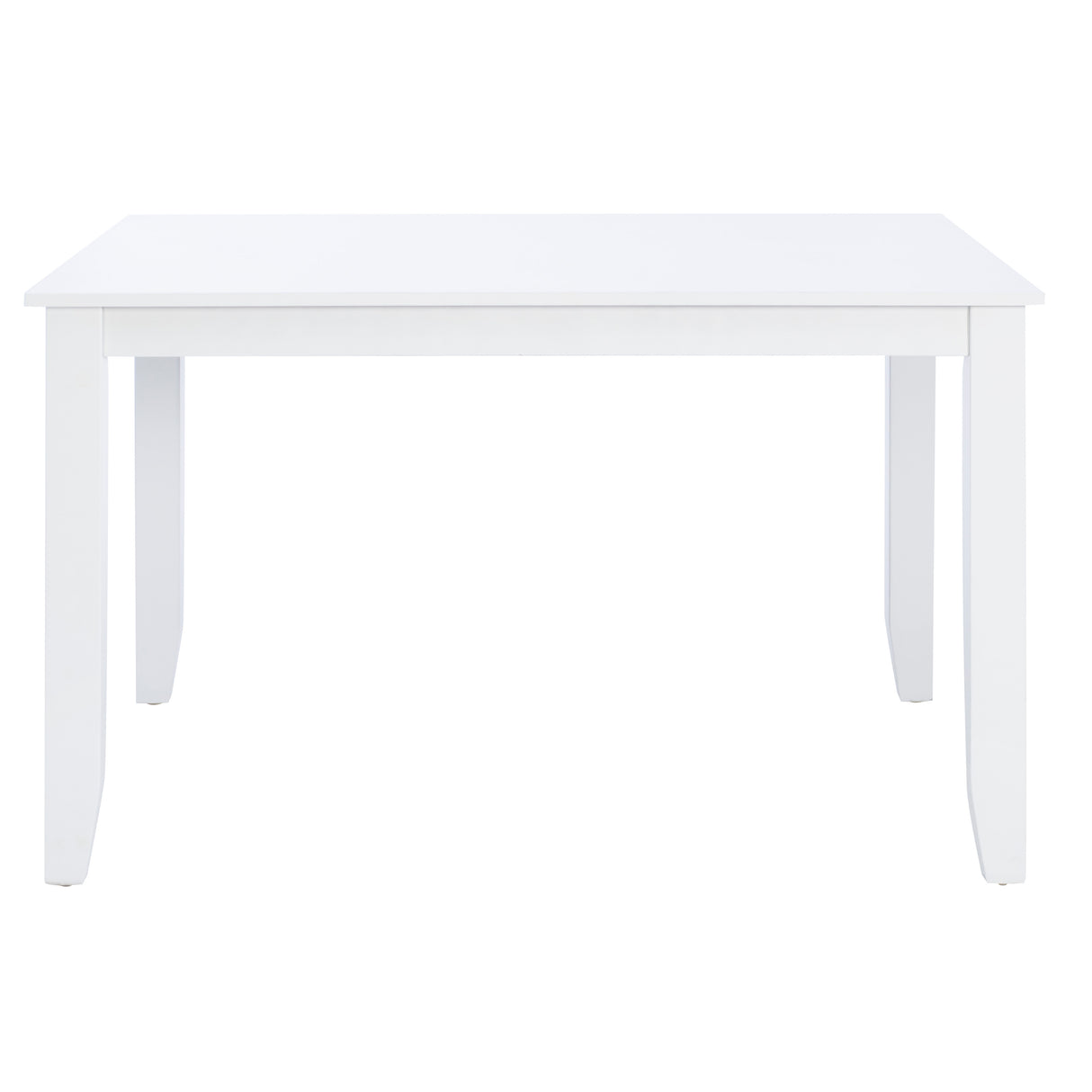 Maui White Rectangle Dining Table