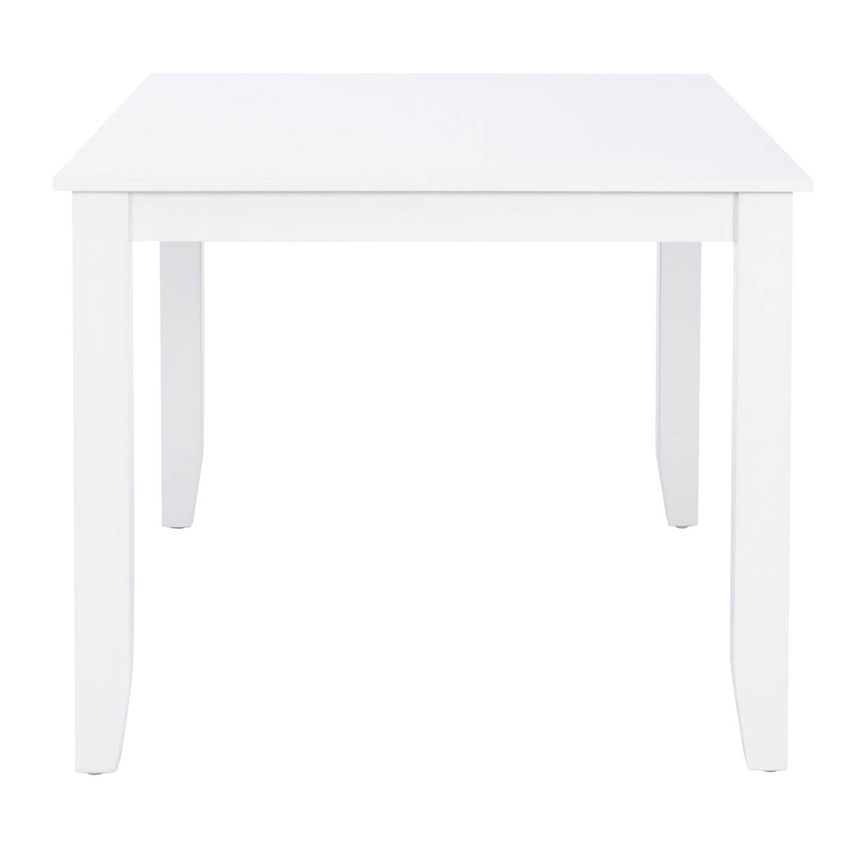 Maui White Rectangle Dining Table