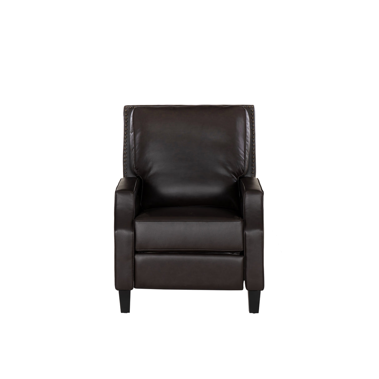 Portico Faux Leather Push Back Recliner