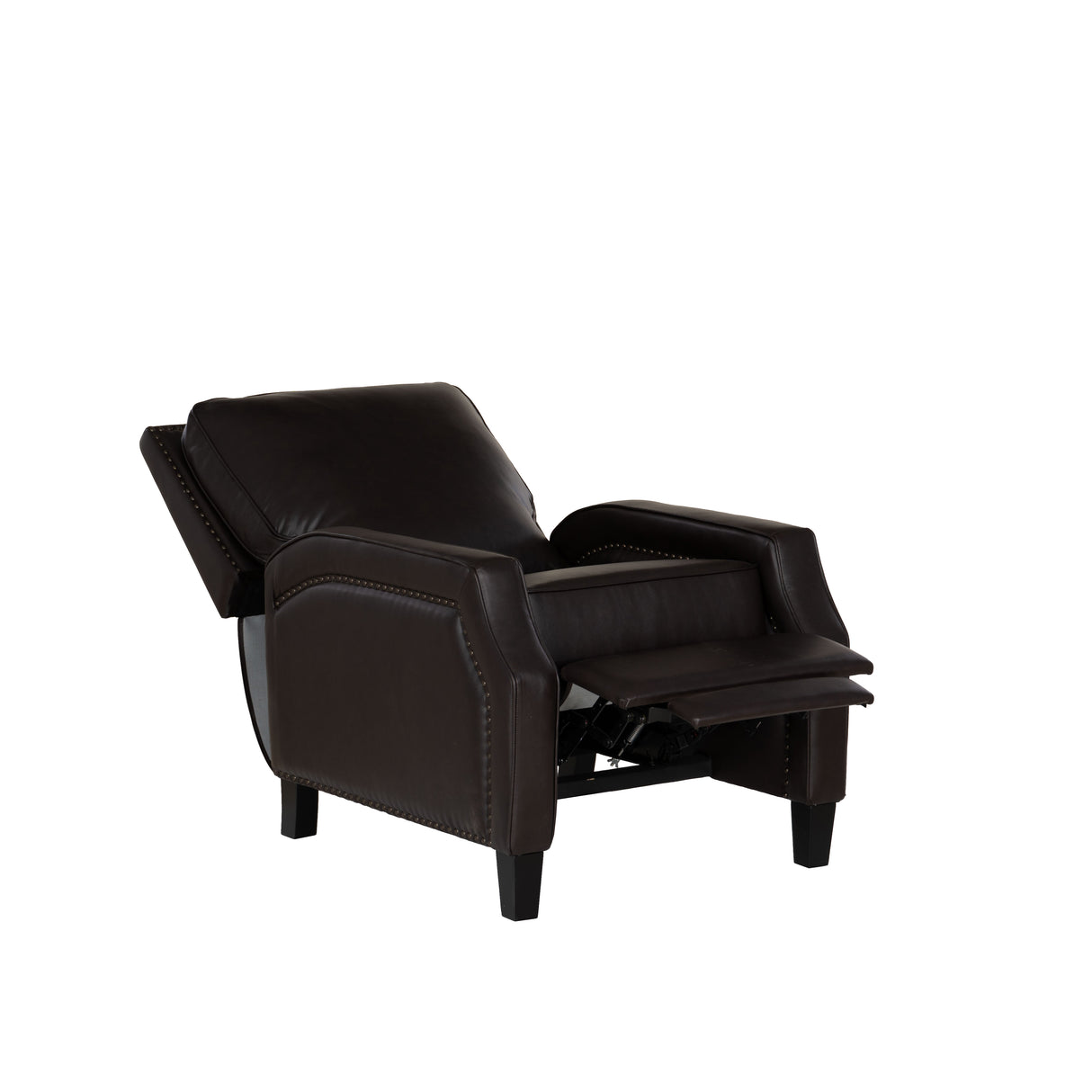 Portico Faux Leather Push Back Recliner