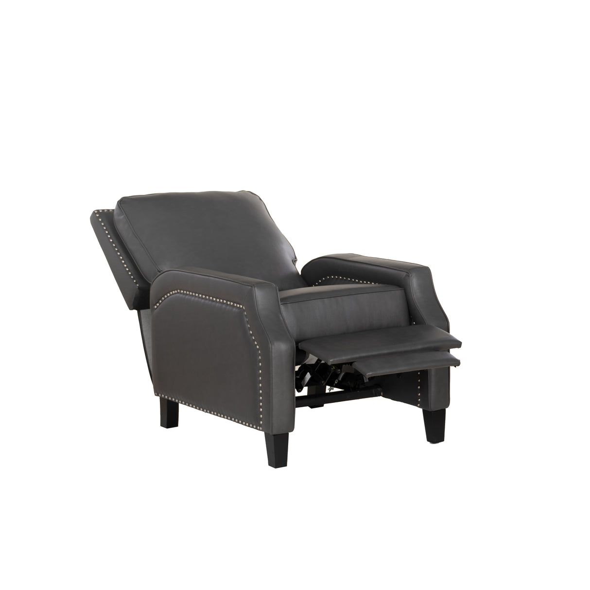 Portico Faux Leather Push Back Recliner