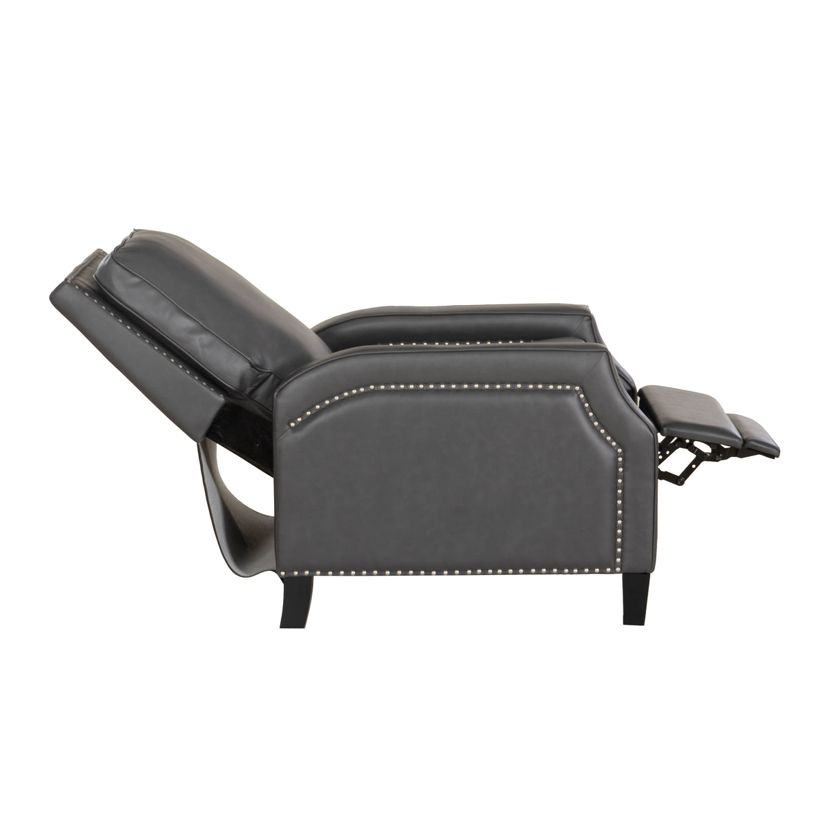 Portico Faux Leather Push Back Recliner