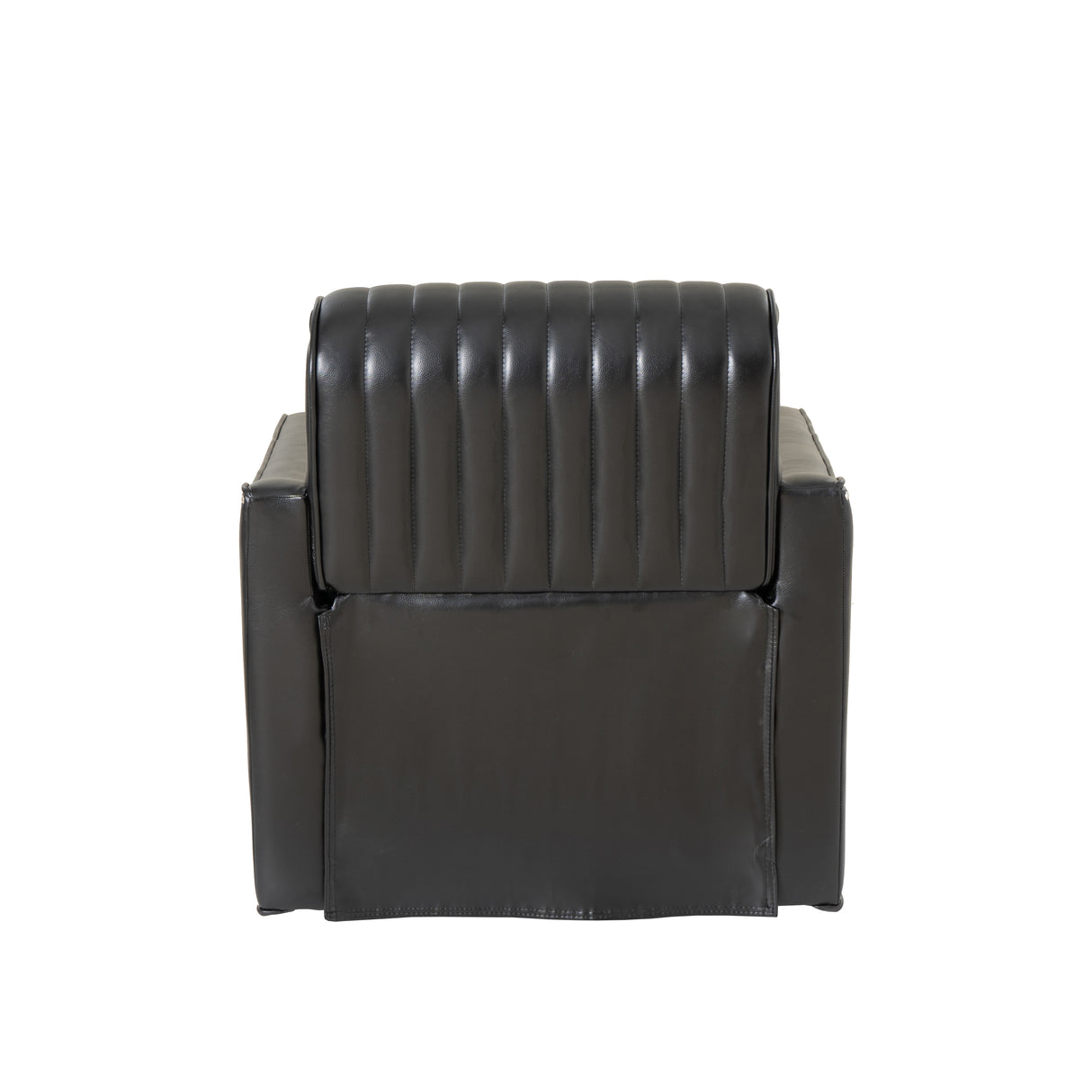 Carter Swivel Faux Leather Accent Chair