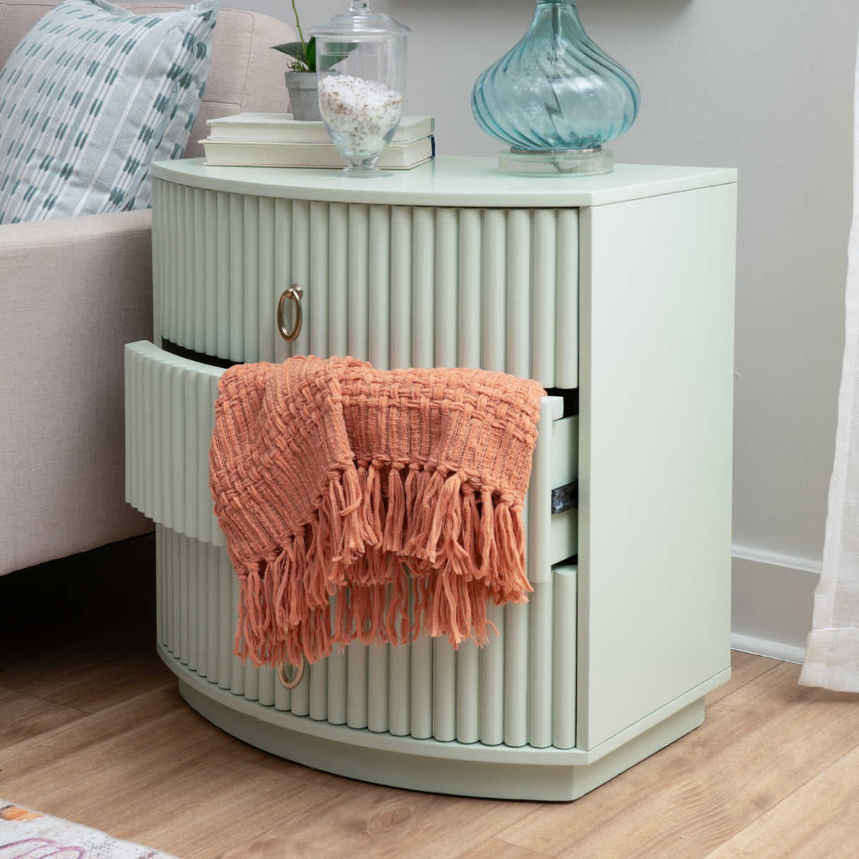 Ciarra 3 Drawer Nightstand