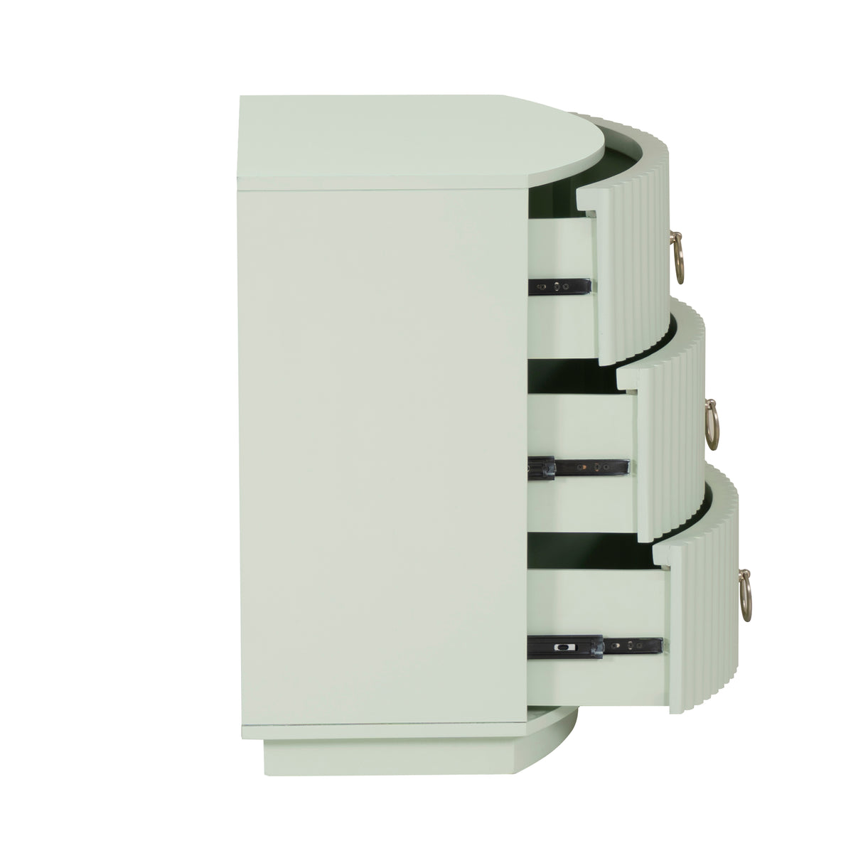 Ciarra 3 Drawer Nightstand