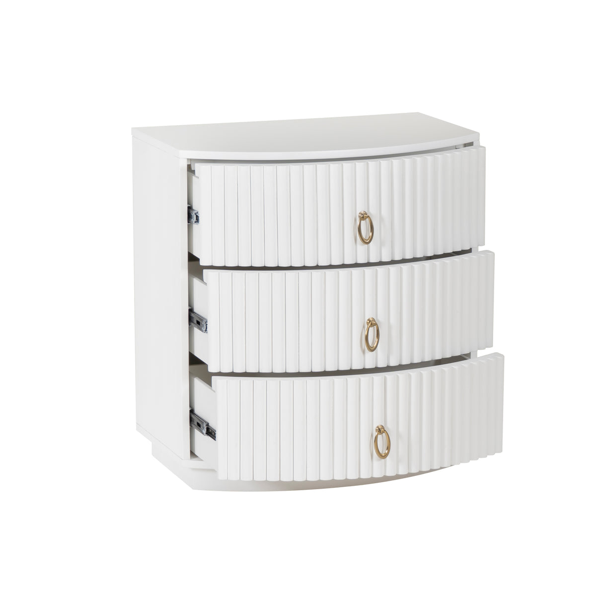 Ciarra 3 Drawer Nightstand