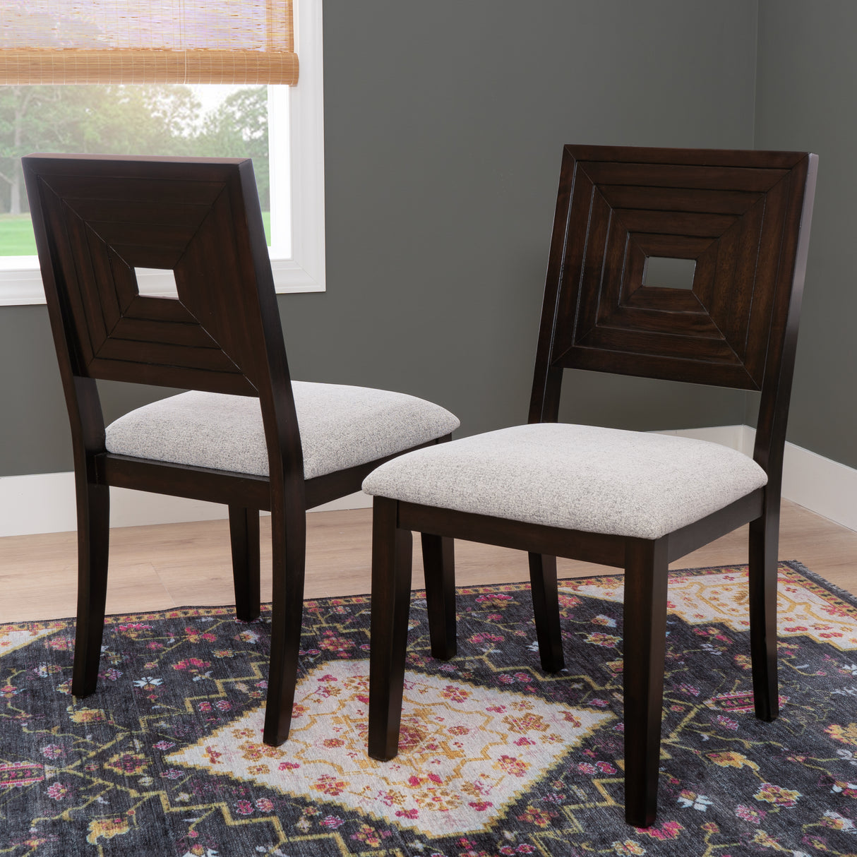 Ingram Black Side Chair (Set of 2)