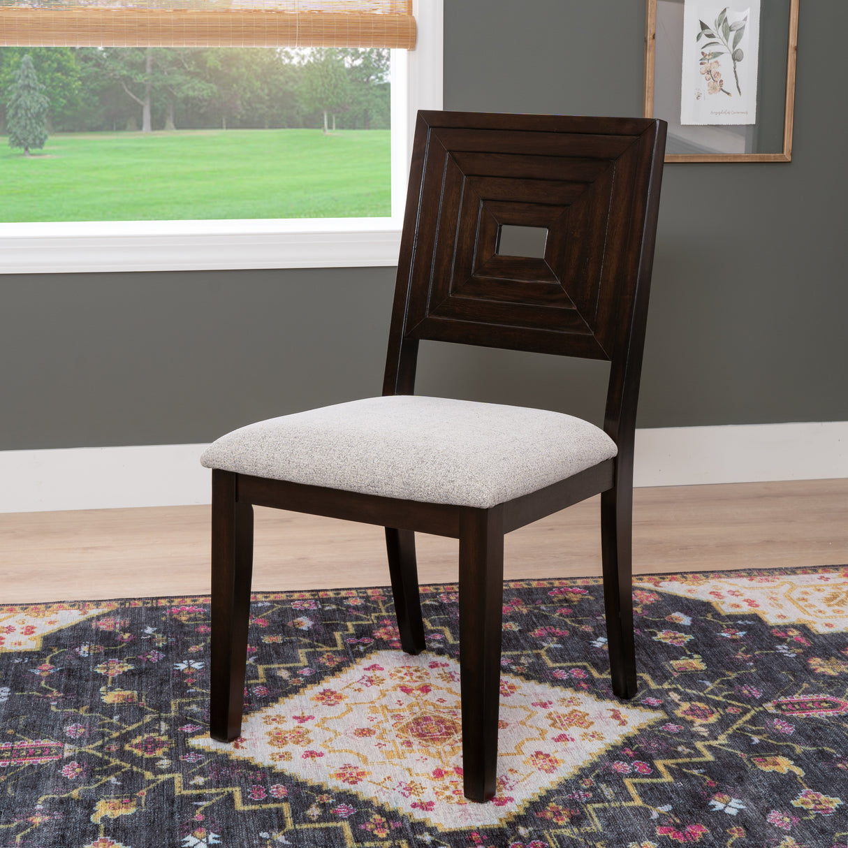 Ingram Black Side Chair (Set of 2)