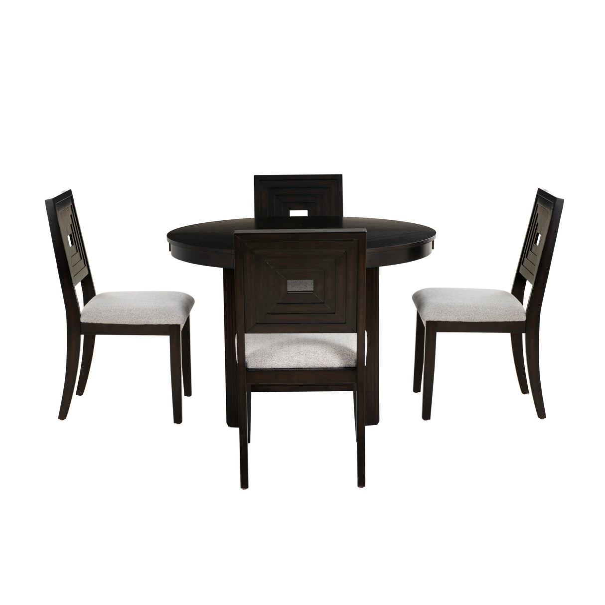 Ingram 5PC Black Dining Set
