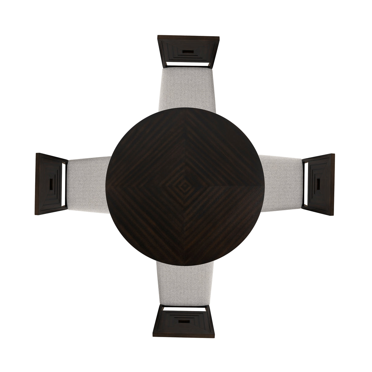 Ingram 5PC Black Dining Set