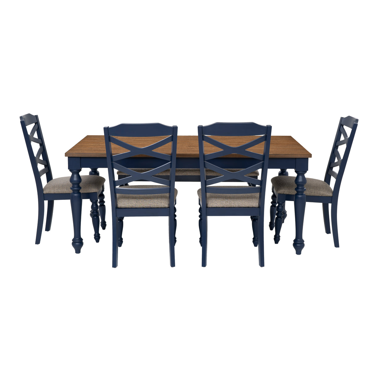 Trimble 6-Piece Dining Set with Bench