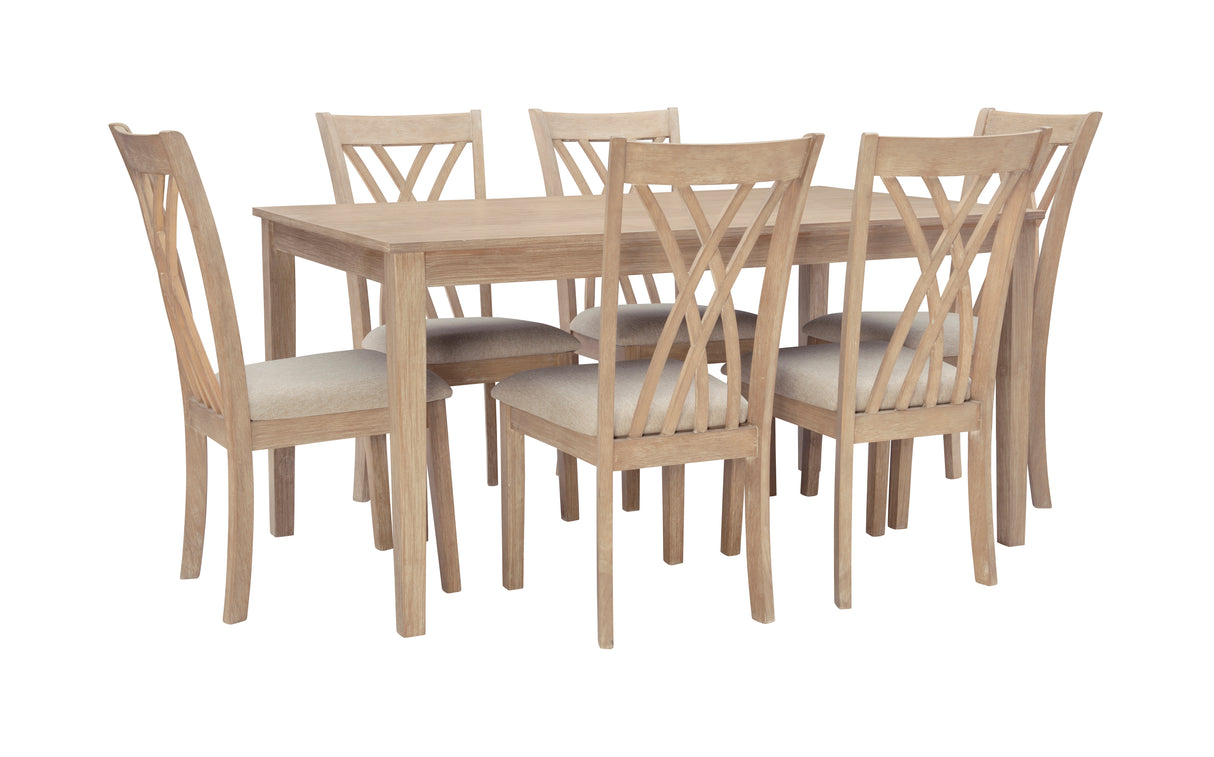 Starla 7PC Dining Set