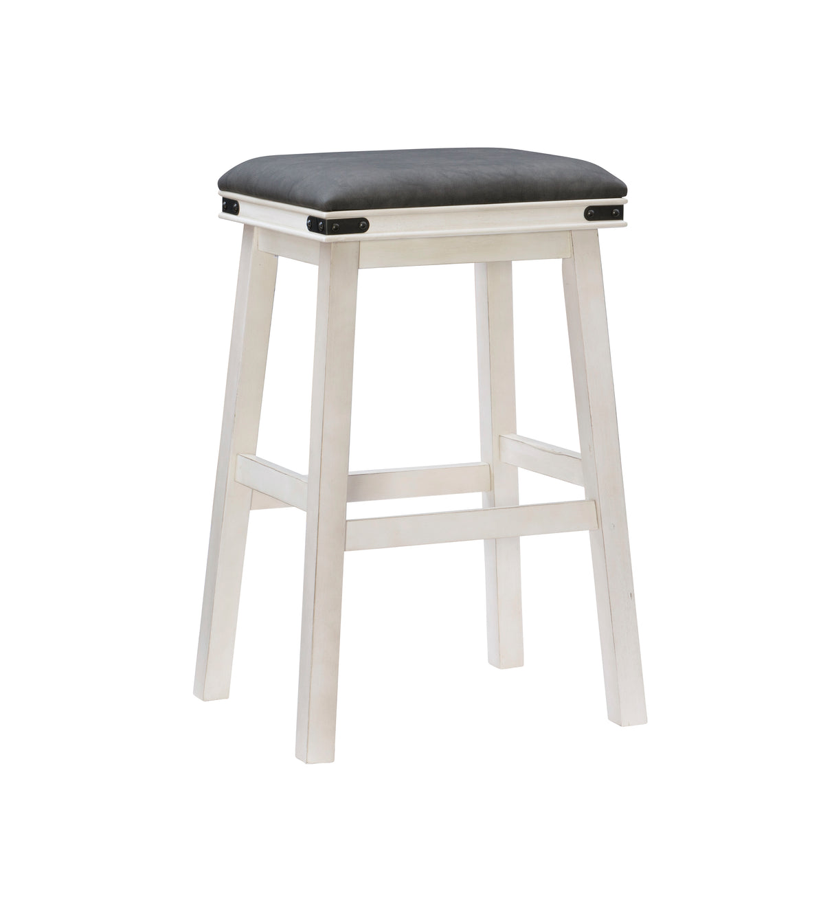 Milligan White Stool