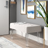 Ella Glitz Acrylic Leg Bench