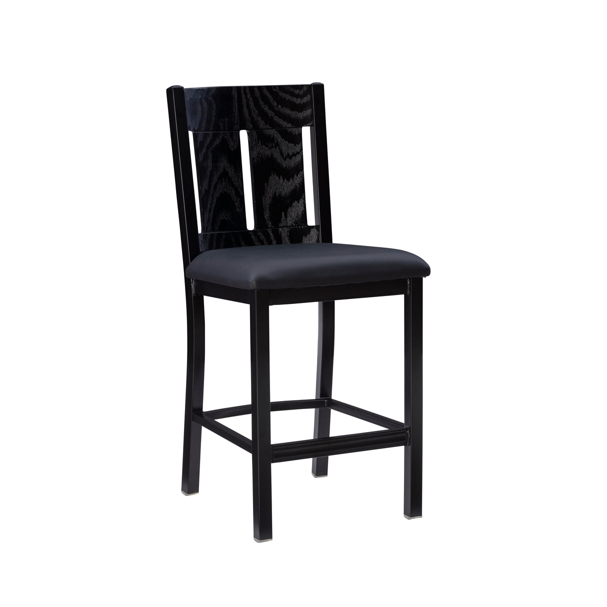 Cleo Black Counter Stool