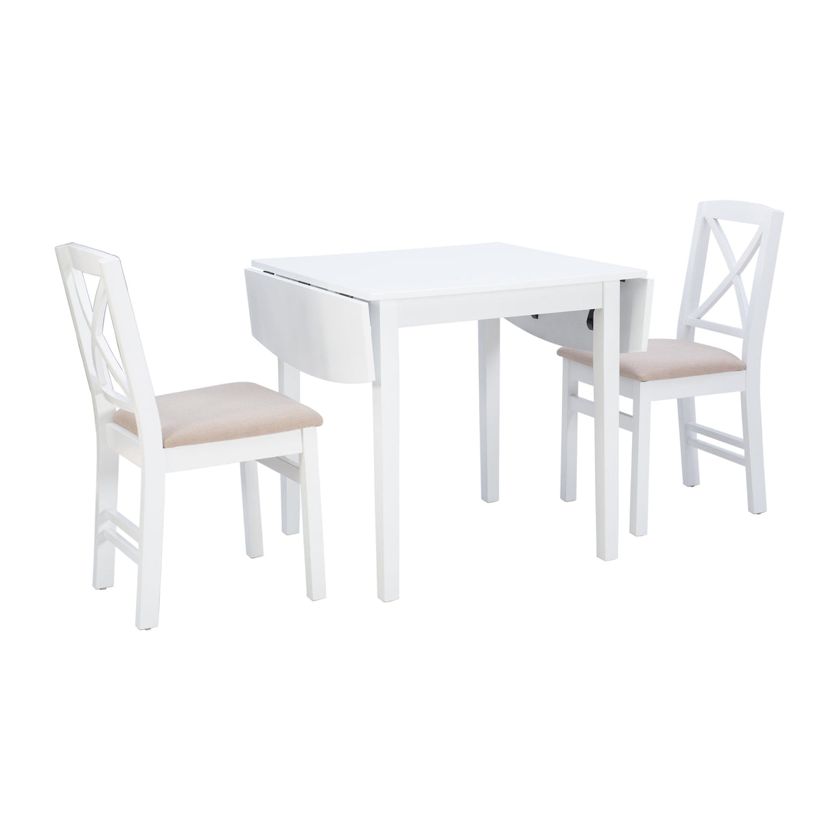 Torino 3 Pc Drop Leaf Dining Set