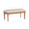 Sally Small Seashell Bench