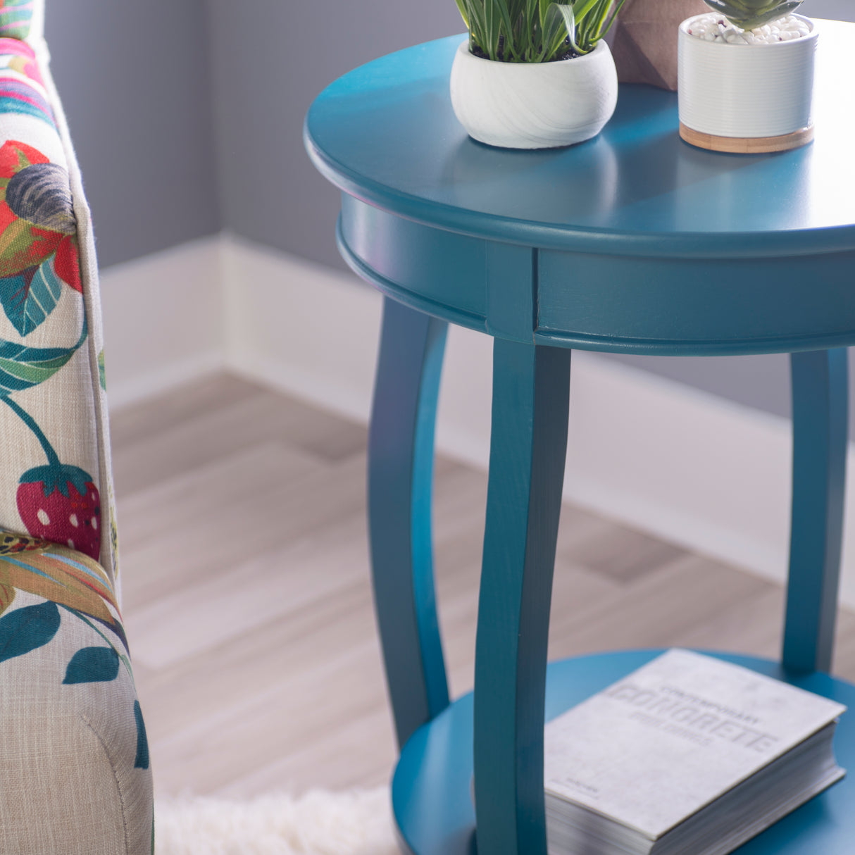Rainbow Round Side Table